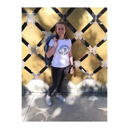 T-shirt UJM femme coloris blanc